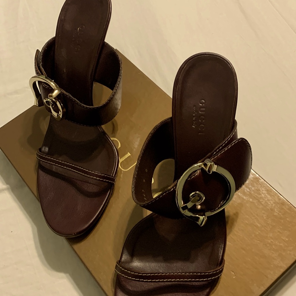 Gucci; size 9 heels